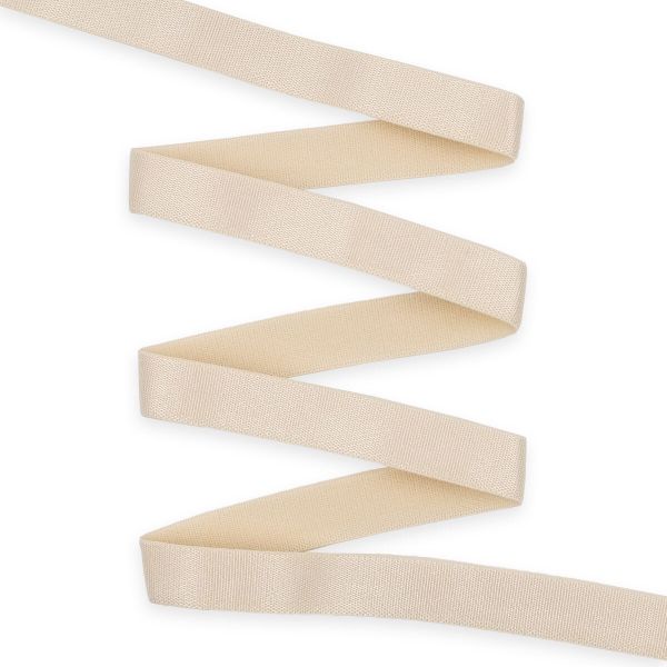 Резинка бельевая (бретелечная) 15.0 мм / 50 метров, бежевый, (ML200.015/1)