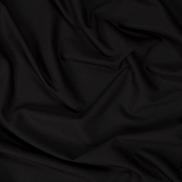 Ткань костюмная 174 г/м², 150х150±2 см, 01 черный/black, Gamma SUTF-001N