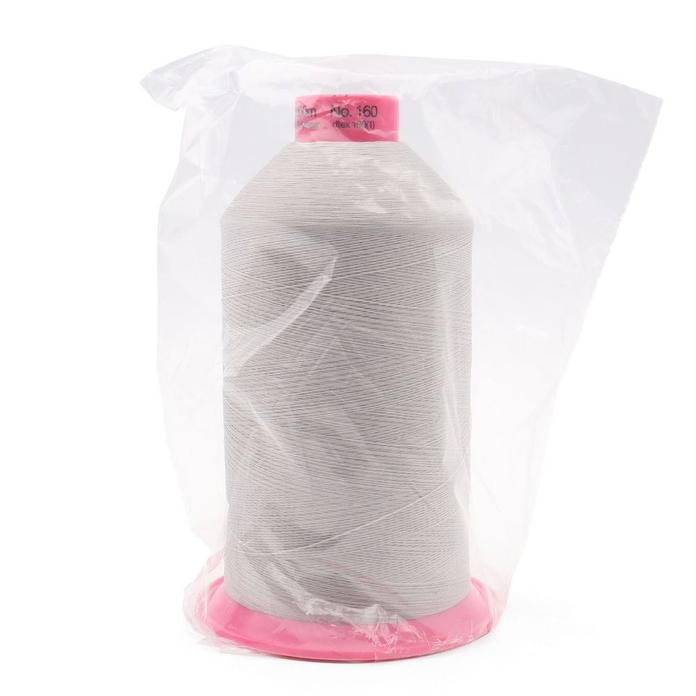 Нитка текстурированная Gutermann E 151, 10000 м, 715328, 038 св.серый, 1 катушка