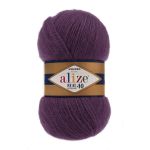 Пряжа Alize (Ализе) Angora Real 40 / уп.5 мот. по 100 г, 430м, 111 сливовый A