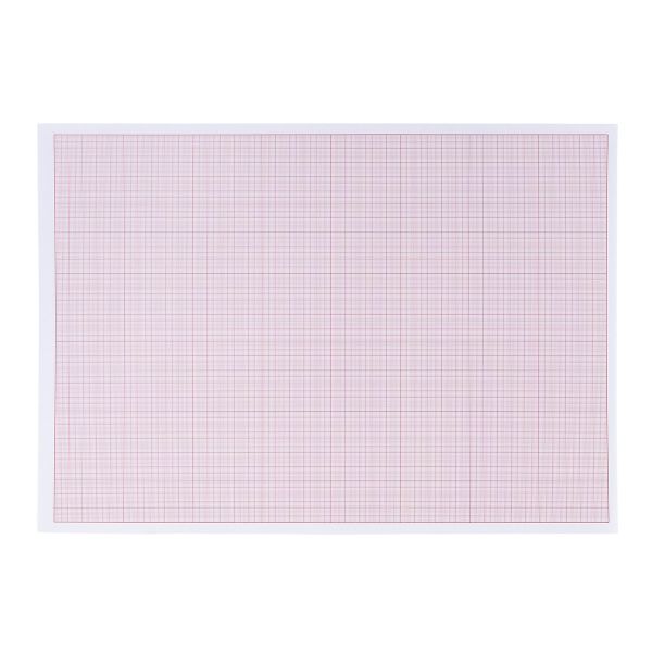 Бумага масштабно-координатная 80 г/м², А3 Маджента, 20 листов
