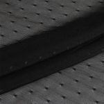 Сетка бельевая эластичная 80 г/м², шир.140 см / 1 метр, OLG024 170 черный /ОТР.OLG024.170/5/