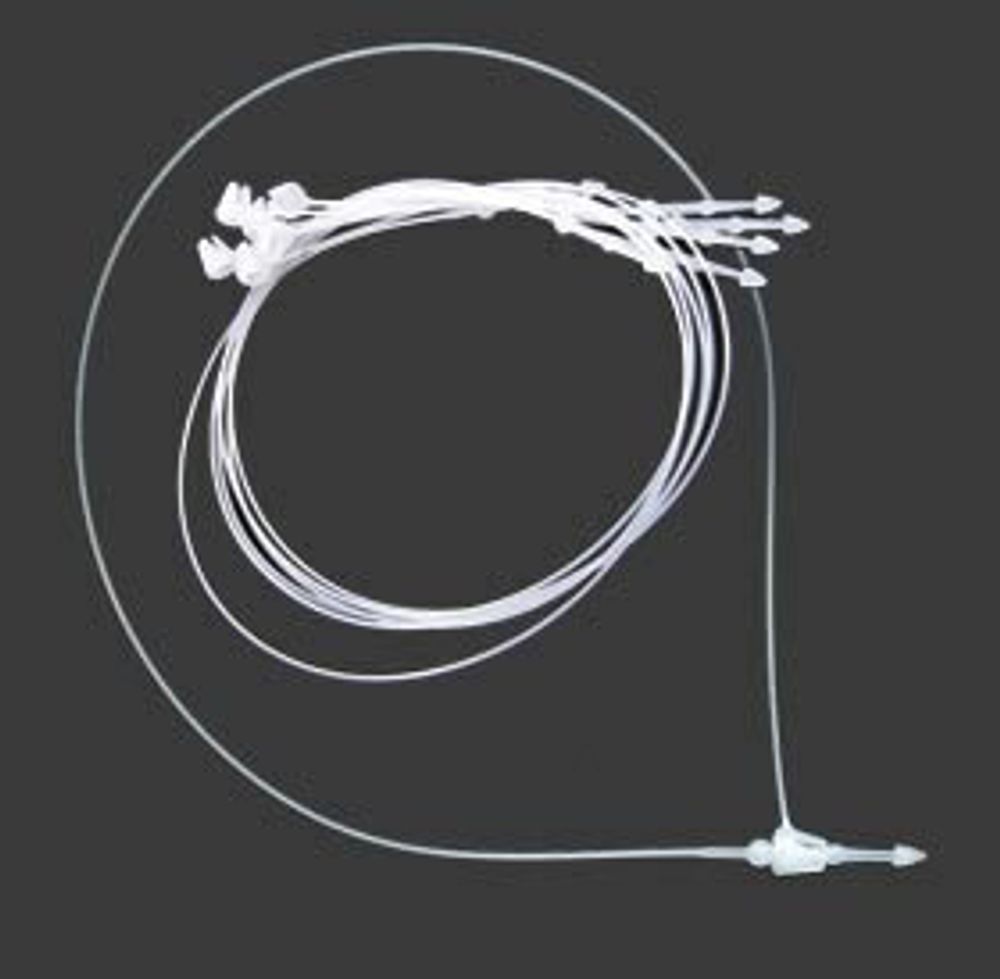 Держатели этикеток 150 мм, 5000 шт, /РП/, прозрачный, Micron LCT