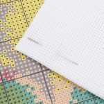 Набор для вышивания нитками Овен, Ретропоезд 22х30см