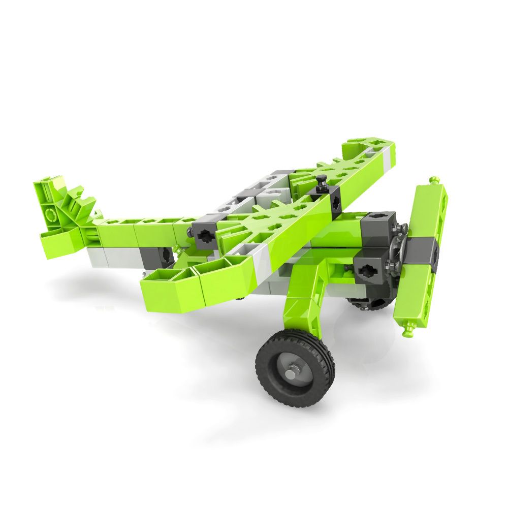 Конструктор пластиковый Аэронавтика 63 элемент, Поделкин PKG-01