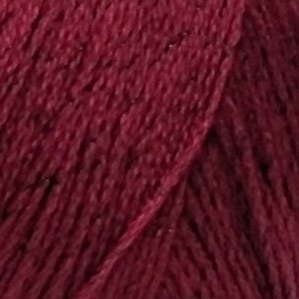 Пряжа Пехорка Блестящее лето / уп.5 мот. по 100 г, 380 м, 007 бордо
