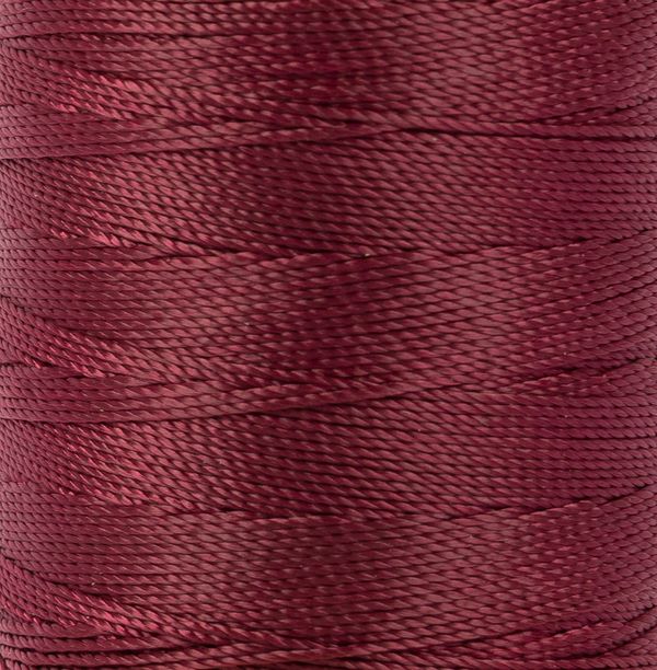 Нитки обувные Gamma 500D/3, 183 м, (200 ярд), 125 вишневый