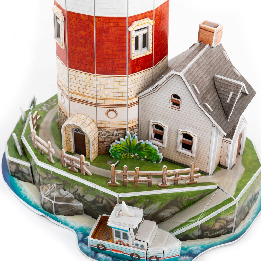 Пазл Серия Архитектура 72 элемента с LED подсветкой, Приморский маяк, Rezark, RAZ-013