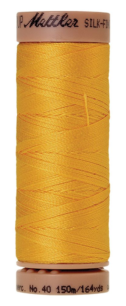 Нитки хлопковые отделочные Mettler Silk-Finish Cotton 40, 150 м, 0120, 5 катушек