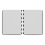 Артбук (скетчбук), выборочный лак, блок белый, 80 г/м², 23.9х20.5 см, на гребне 80 л., 2 шт, Мохнатый артер 000621, Светоч 80АРТ-003