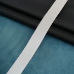 Лента атласная 2-сторонняя 25.0 мм / 22.86±1 метров, C1188 серебристый, 6102-0013, Globus