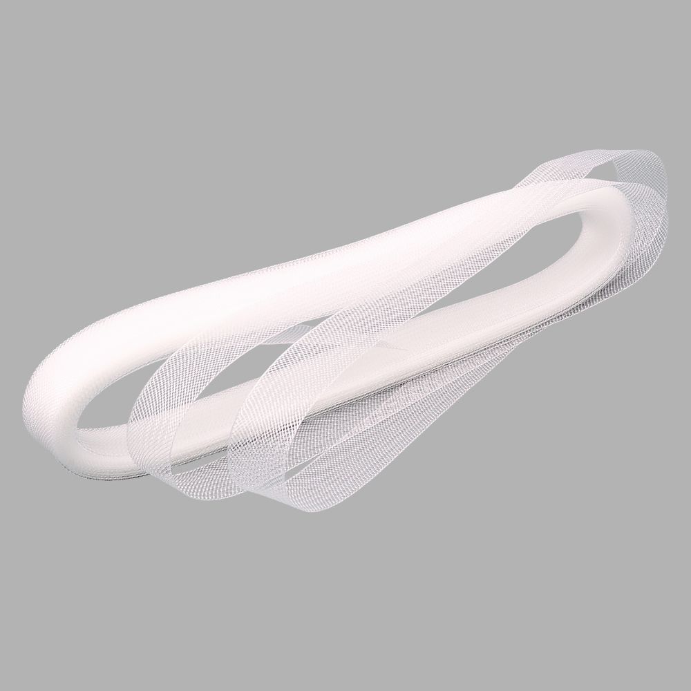 Кринолин мягкий 20.0 мм / 13.72 метра, белый, 3AR3069