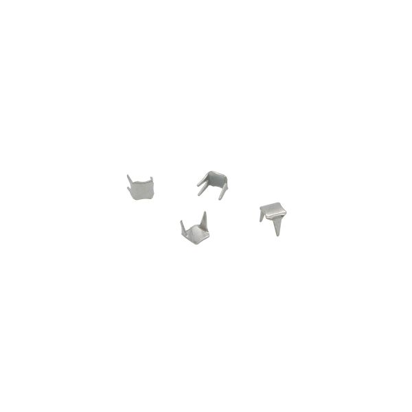 Ограничитель верхний для витой молнии Т5 (никель), 0298-0605, 100 г (ок.1440 шт)