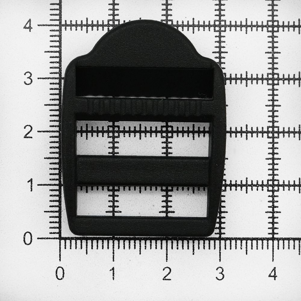 Рамка-регулятор 26мм пластик, черный, 100 шт