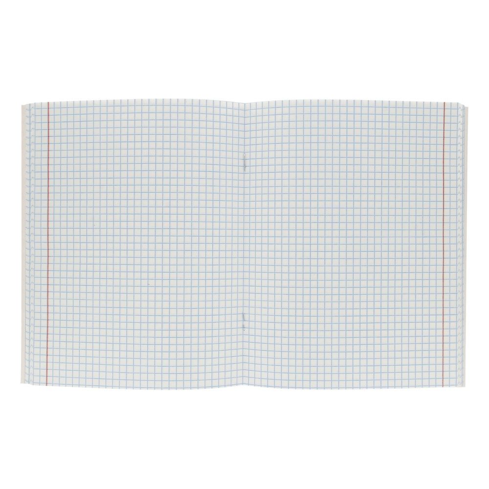 Тетрадь Шрифты A5 96 л. на скобе 60 г/м², 6 шт, клетка, SVT 961221 02 фиолетовый, Светоч