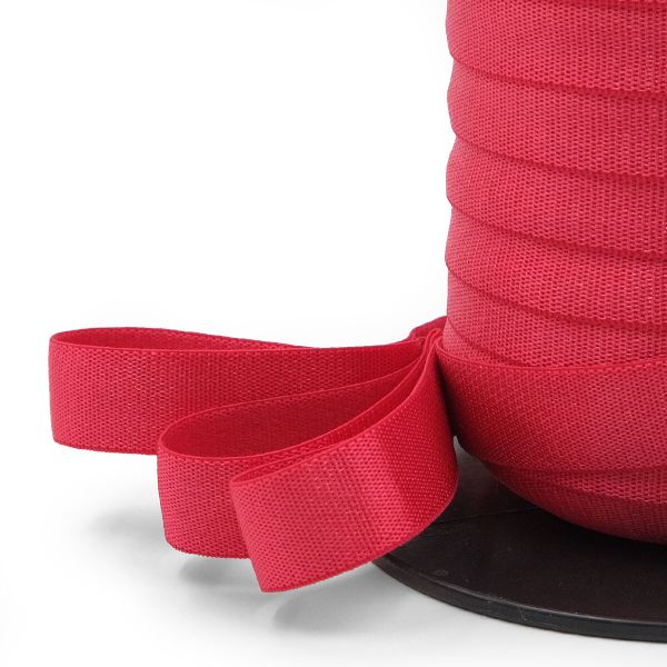 Резинка бельевая (бретелечная) 15.0 мм / 50 метров, красный, (ML200.015/1)