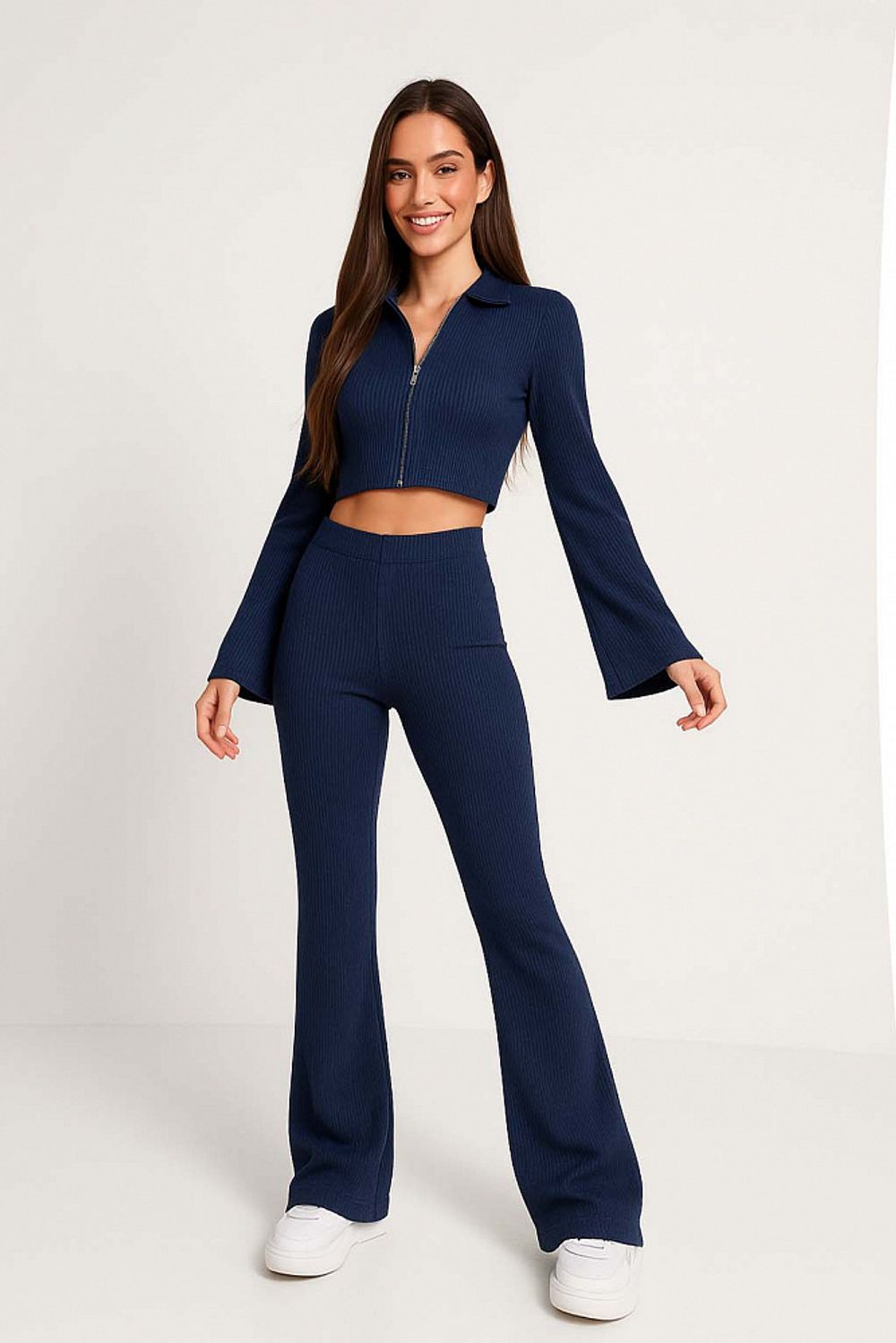 Кашкорсе 250 г/м², 130 см / 3 метра, КАШК.TBY.ХЛ-ПЭ.S196/S058.3, цв.S196/S058 т.синий