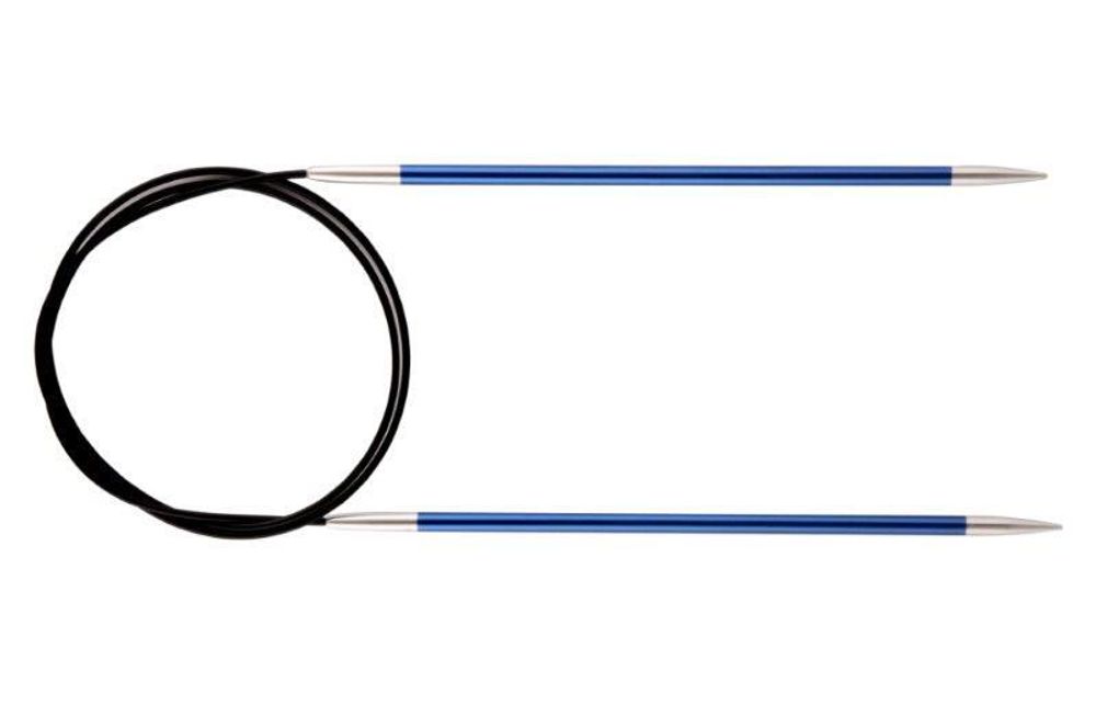 Спицы круговые укороченные Knit Pro Zing ⌀4 мм, 40 см, 47069