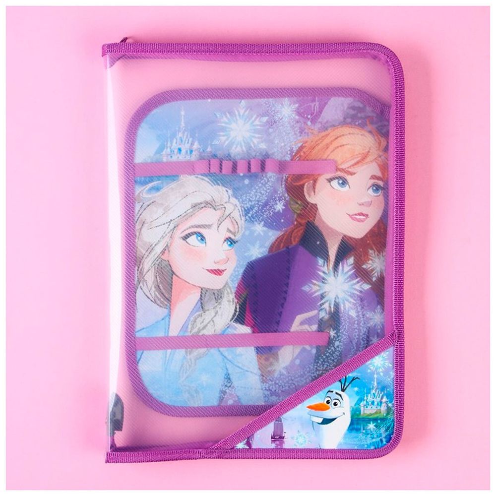 Папка для труда Холодное сердце, А4, на молнии, 9438671