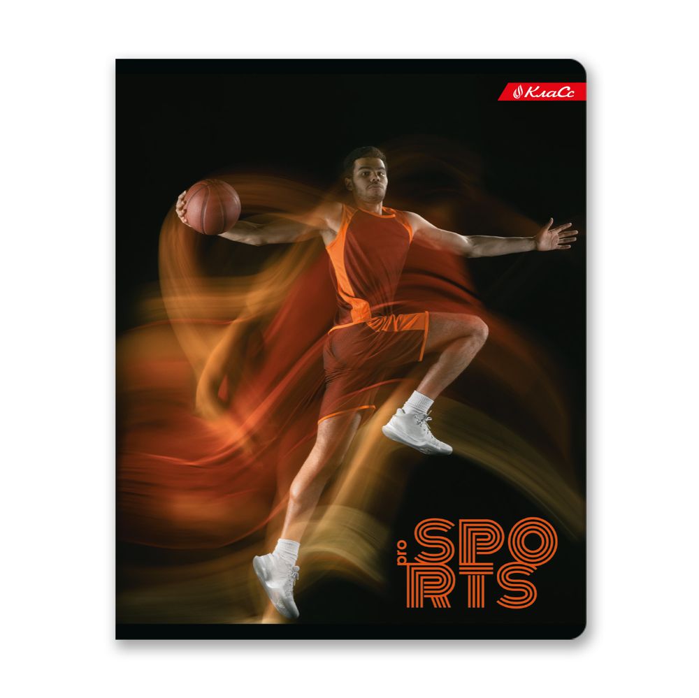 Тетрадь ученическая общая A5+ 48 л. на скобе, белизна 100%, 10 шт, клетка, 000320 Спорт-шик, Светоч 48ТСК5_1_3_1