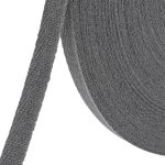 Тесьма (лента) киперная (100 х/б) 10 мм / 45.72 метра, 63 темно-серый, 6190-2017