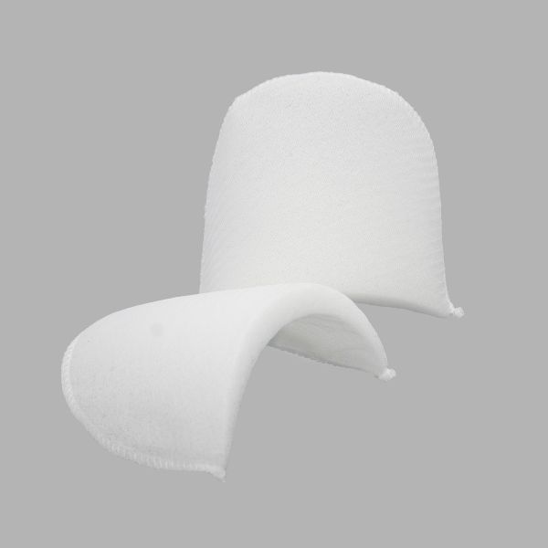 Плечевые накладки (подплечники) втачные 100х150х12 мм, белый, 50 пар