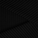 Габардин кач-во Фухуа 180 г/м², 150 см / 3 метра, в полоску, TBY.Gbf.st.24102.1.1.3, цв.01 черный