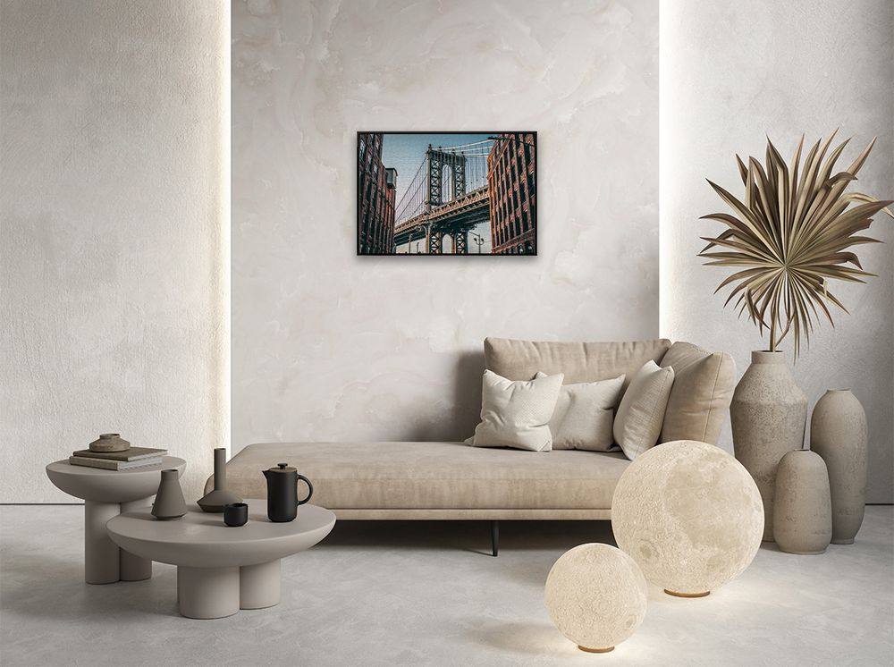 Пазл 500 элементов, Вид на Бруклинский мост. Нью-Йорк, PZL-500/45, Фрея