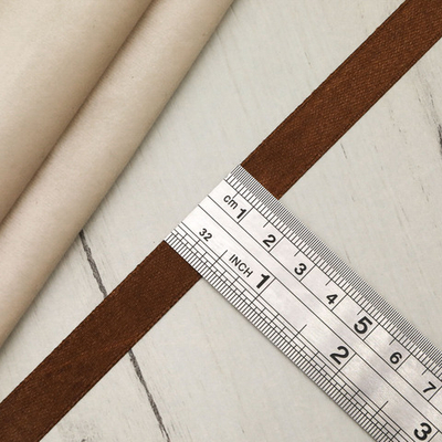 Лента атласная 1-сторонняя 12.0 мм / 22.86±1 метров, 078 т.коричневый, Globus