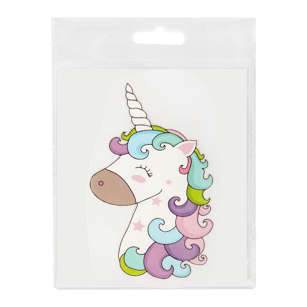 Термотрансфер M №01, 1 шт, M-022 единорожек 13.5х9 см, Gamma "M" №01