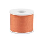 Лента (тесьма) шелковая 7.0 мм / 45.5±0.5 метров, №056 бл. оранжевый, Gamma SR-7