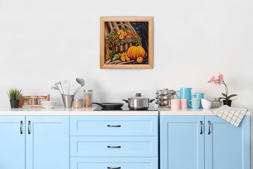 Алмазная (кристальная) мозаика Фрея, Хороший урожай, 30х30 см