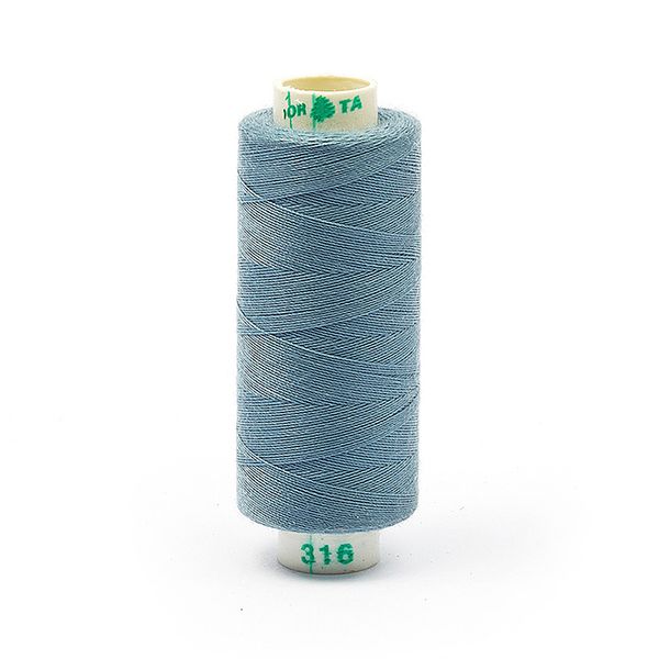 Нитки швейные бытовые Dor Tak 40/2, 366 м / 10 кат., 316 серый