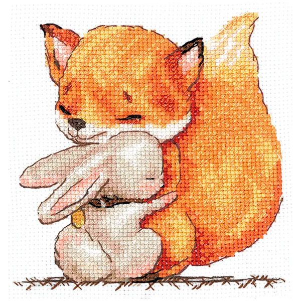 Набор для вышивания нитками Сделай своими руками, Радость моя, 11х12 см