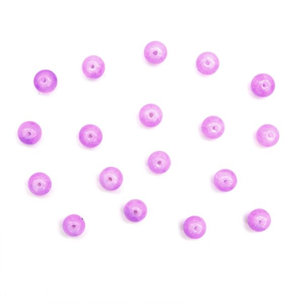 Бусины стекло ⌀8 мм, кракле нефритовое, 34 шт, Astra&Craft, 2