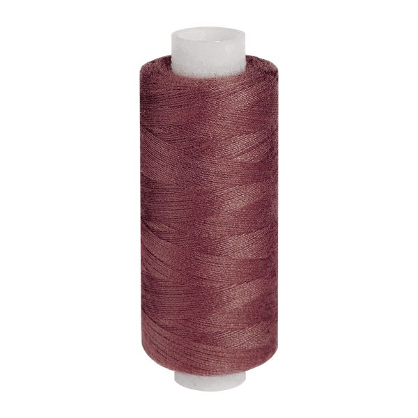 Нитки швейные бытовые Bestex 40/2, 365 м (400 ярд) / 10 кат., 047 коричнево-розовый