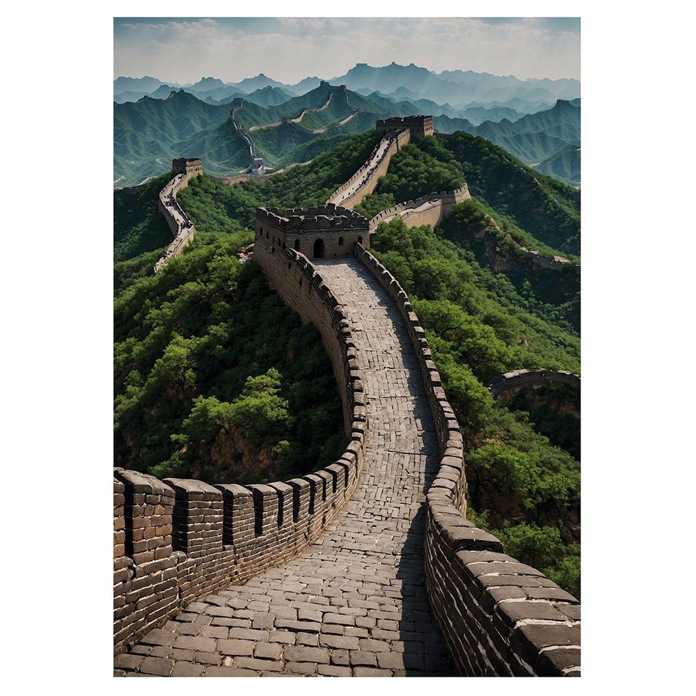 Пазл. Премиальная коллекция 2000 элементов, TOP-PZL-2000/06 Великая Китайская стена, Фрея