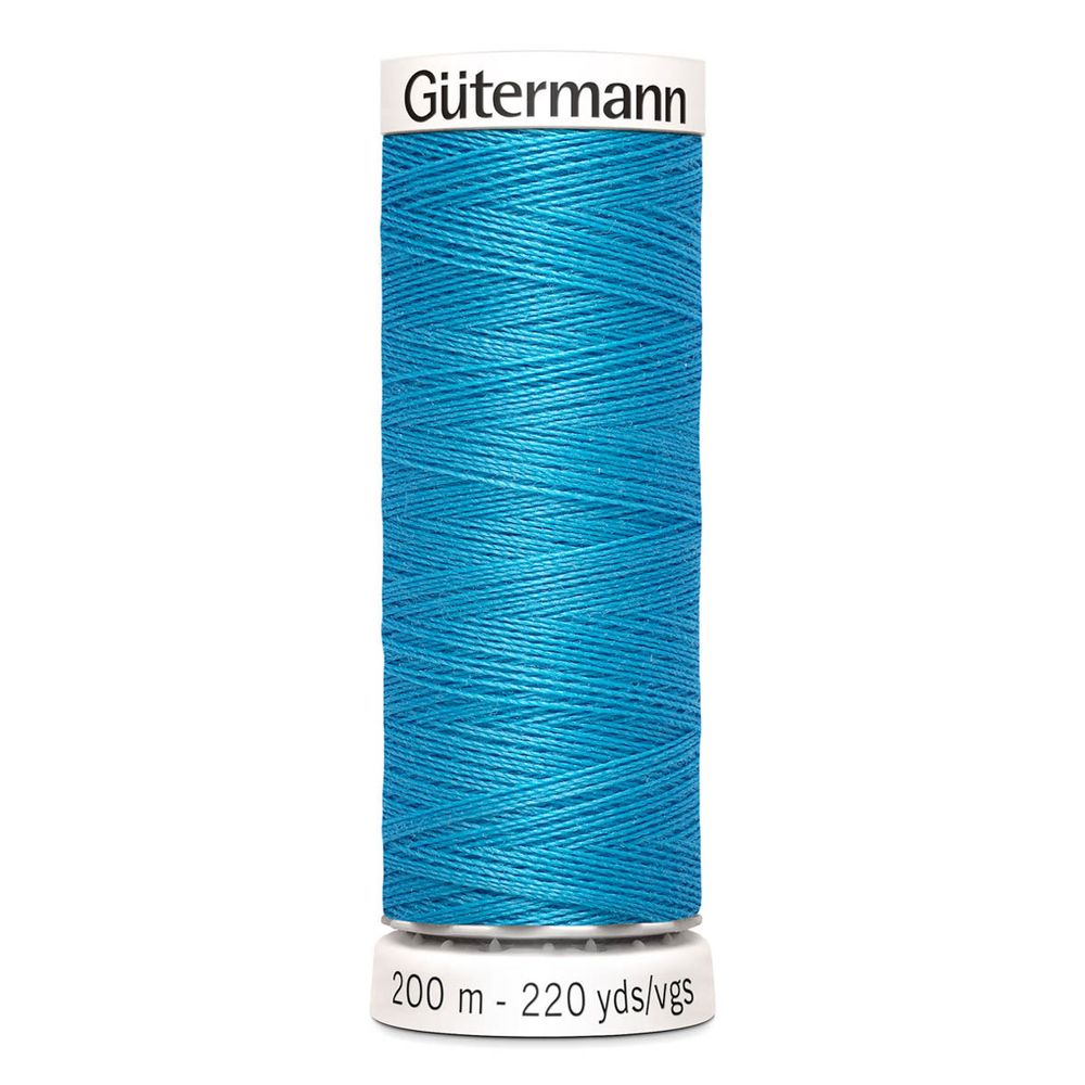 Нитки универсальные Gutermann Sew-all, 200м, 197 лазурно-голубой