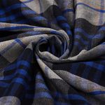 Фланель рубашечная 150 г/м², 150 см / 2 метра, TBY.Fl.T390.2, цв.390 синий