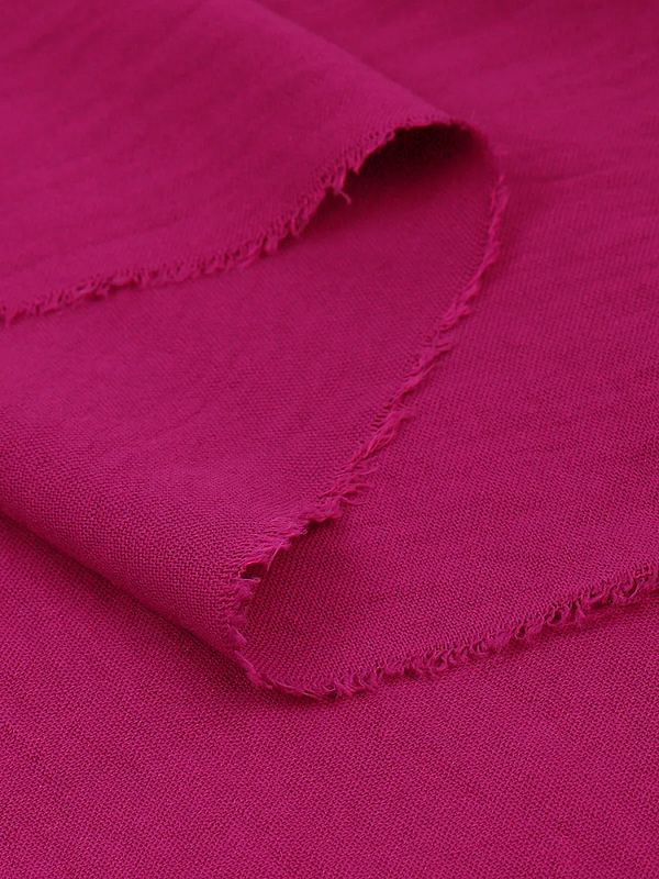 Лен Манго 160 г/м², 150 см / 25 метров, TBY.Mg.13, цв.фуксия