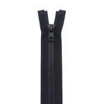 Молния трактор Arta Т6 (6 мм) 1 зам., разъем., 55 см, (2076), A580 черный, НОВЫЙ МАТОВЫЙ ЗАМОК, уп.5 штук