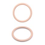 Кольца для бюстгальтера металл ⌀15.0 мм, 20 шт, C344 пудровый, ГВ800