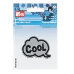 Термоаппликация свет.кл, пр. COOL серебр. 1шт, Prym