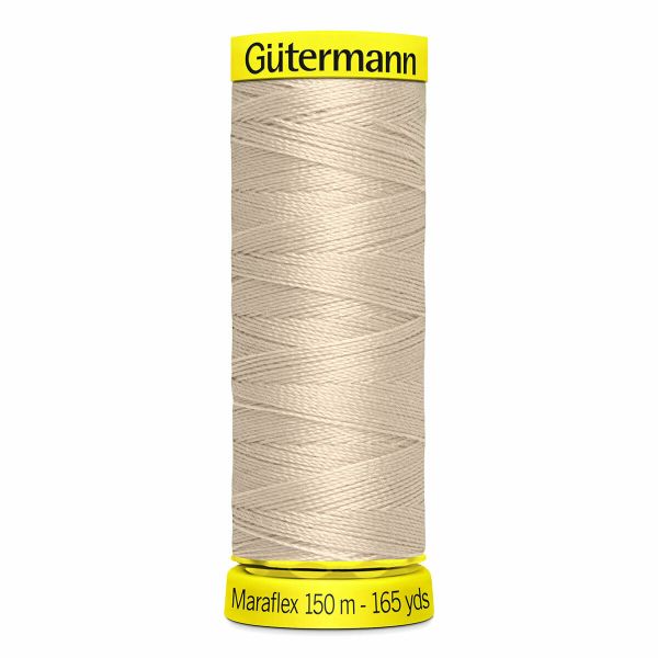 Нитки для трикотажа Gutermann Maraflex, 150м, 722 св.бежевый, 5 катушек