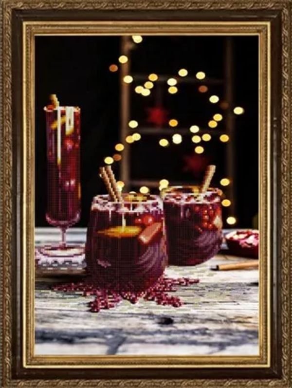 Рисунок для вышивания на ткани (Бисер) Конек арт. 1404 Теплый вечер 29х39 см