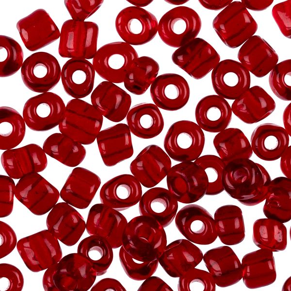 Бисер Zlatka 6/0 (4.1 мм), 100 г (10х10 г), №0005B красный, GR