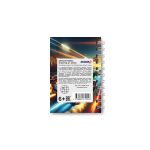Записная книжка на гребне A7 40 л. 12 шт, клетка, Сложный путь 01177, Светоч ЗК108