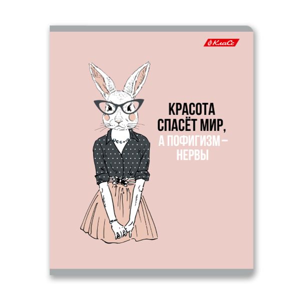 Тетрадь ученическая общая, A5+ 48 л. на скобе 65 г/м², белизна 100%, 10 шт, линия в термоусадочной пленке, 000764 Модный приговор, Светоч 48ТЕТл-001