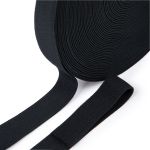 Резинка башмачная 25.0 мм / 20 метров, черный, Gamma 9с768 Ч