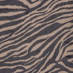 Сетка бельевая эластичная 100 г/м², шир.160 см / 3 метра, принт Зебра, цв.беж+черный /SZ025816.02/